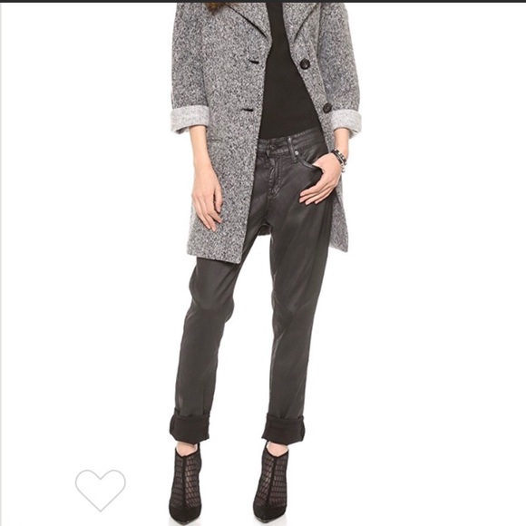 ❤️ SOLD ❤️ AG THE BEAU SKINNY LEATHERETTE JEANS - Picture 2 of 8